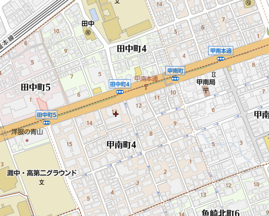 カサベラ甲南の地図