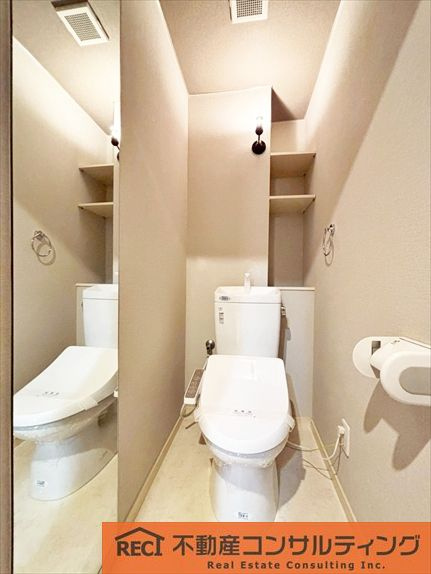 ジークレフ高羽二番館のトイレ