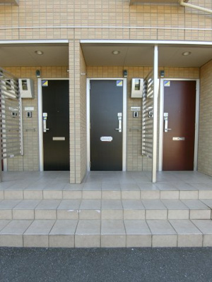 【玄関】 | アロームB棟