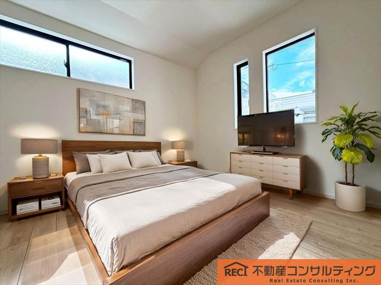 西宮市石在町　新築戸建の寝室