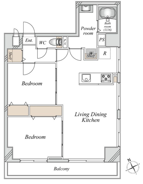 【間取り】 | グランピア高宮☆仲介手数料無料☆