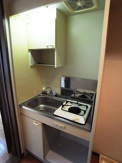 ＯＺ壱番街のキッチン|1口ガスコンロ