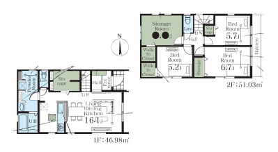 白岡市小久喜　新築一戸建て　リーブルガーデン　02