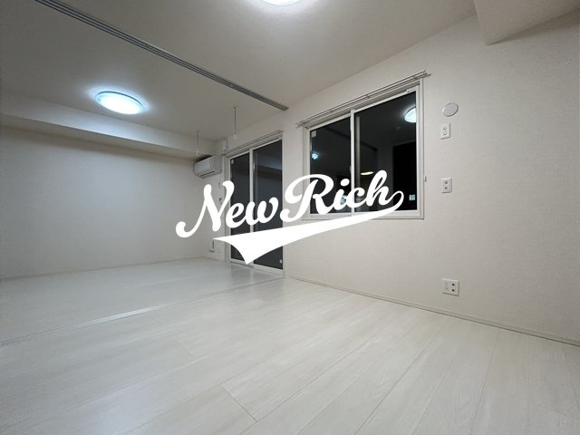 伊勢崎市宮子町のアパートのバルコニー