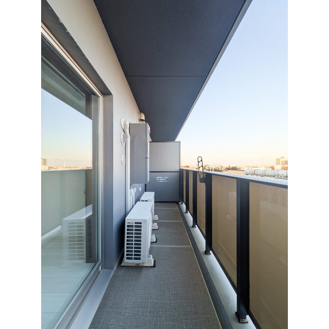 プライムガーデン若木のバルコニー