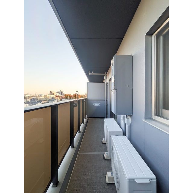 プライムガーデン若木のバルコニー