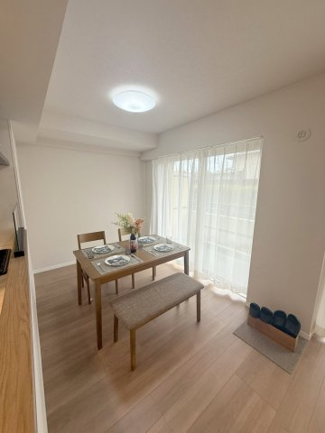 ダイアパレス新柏の居間・リビング|リビング/施工例