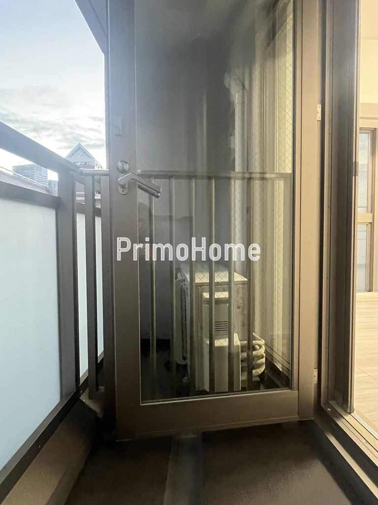 ディームス大手町ノースのバルコニー