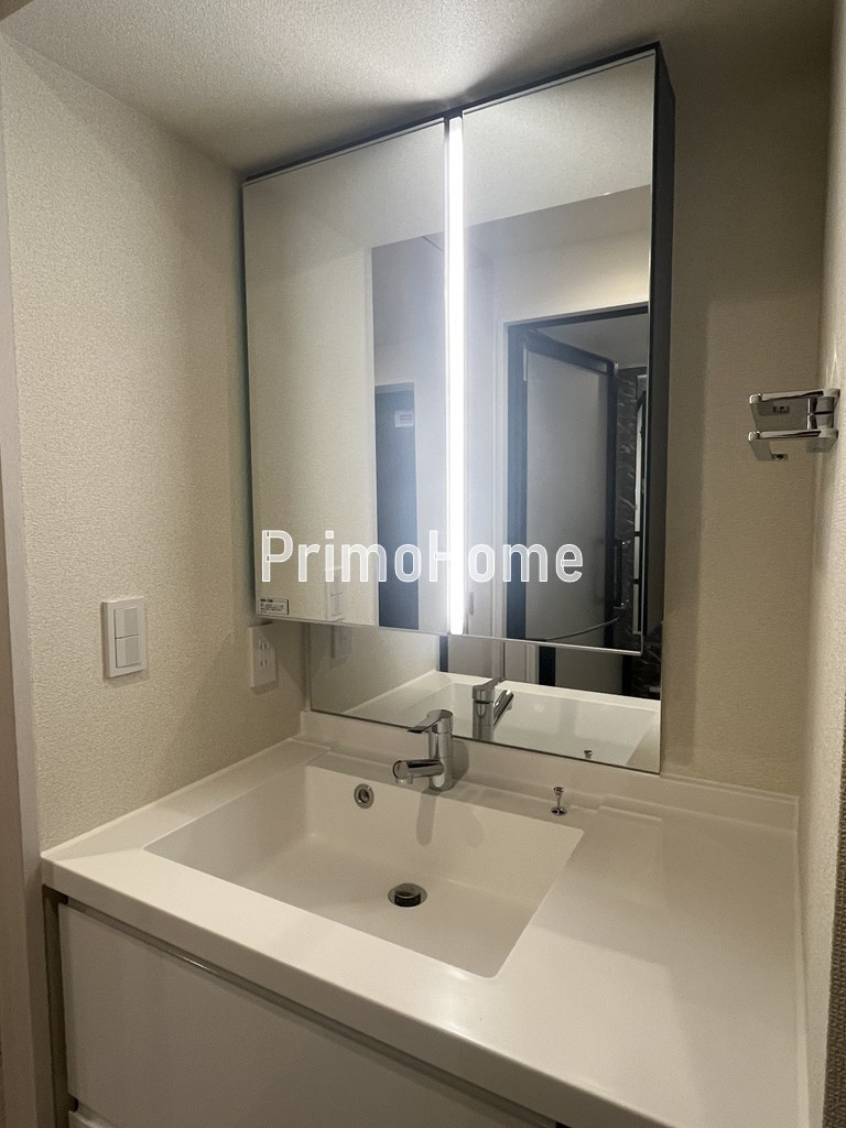 ディームス大手町ノースの洗面所