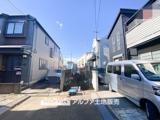 昭島市緑町3丁目　新築戸建の外観|【A home found by chance】
◆偶然見つけた物件で◆思わぬ空間を手に入れたい。愛を育み、人と出会い、新たな命に恵まれる。そんな未来を創造してぬくもりのある住空間を君と共有したい。