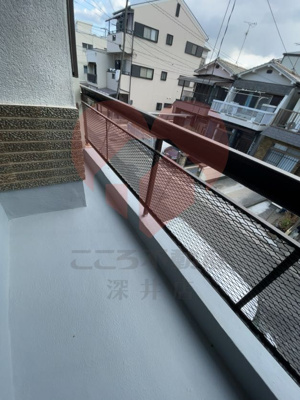 【バルコニー】 | 堺市堺区香ヶ丘町４丁目貸家
