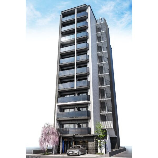 エステムコート京都ステーションⅡの外観パース