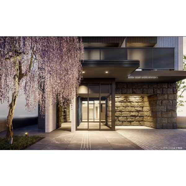 エステムコート京都ステーションⅡのエントランス