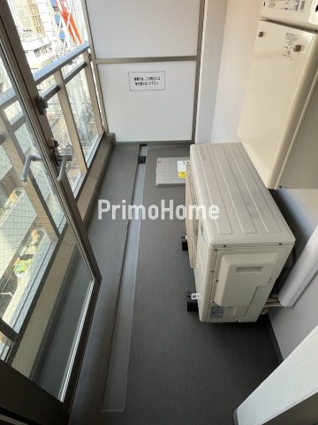 ディームス大手町ノースのバルコニー