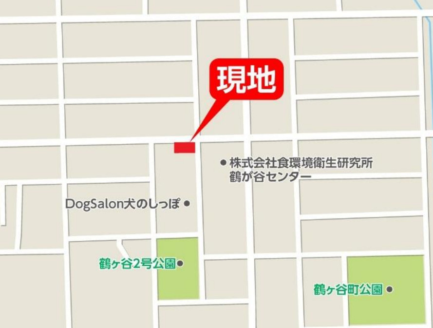 【中古】前橋市鶴が谷町1期　４DKの地図