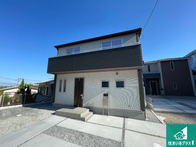 高槻市大和　新築一戸建ての外観|お客様に長く安心して住んでいだだける事にこだわった家づくり！住んでからのアフターサービスにもしっかりと取り組んでいます！