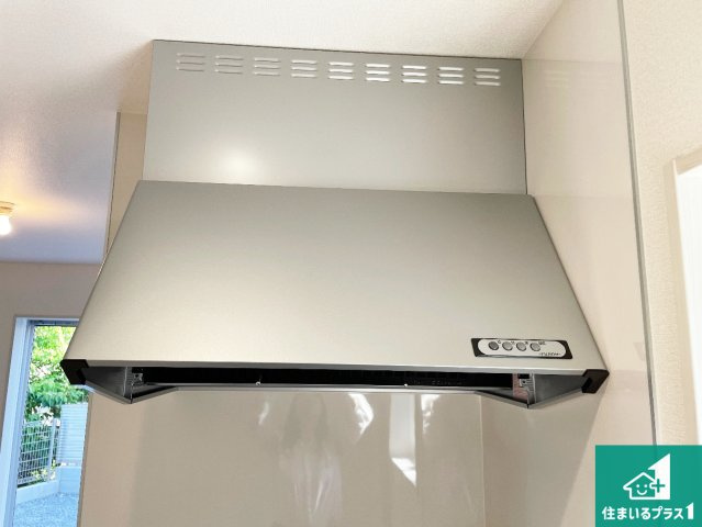 高槻市大和　新築一戸建ての設備|汚れにくいスロットフィルタでお手入れラクラク！ＬＥＤ照明付き！