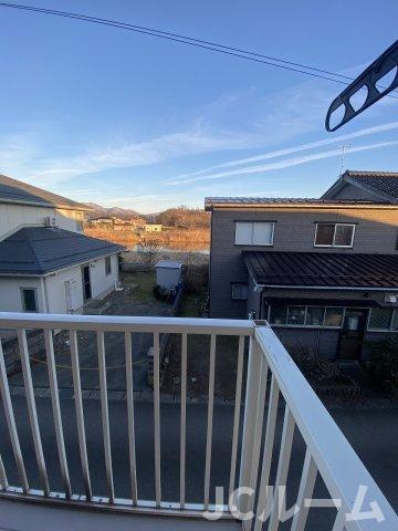 リバティ２１　Bのバルコニー