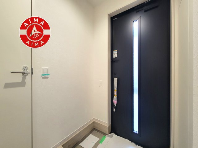 福岡市早良区重留１丁目第5-４棟（１号棟）の内観：施工例|二重ロックでしっかり防犯対策ができます。