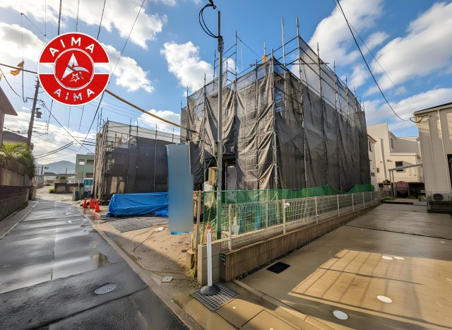福岡市早良区重留１丁目第5-４棟（１号棟）の前面道路含む現地写真|見学の時間などお気軽にお問い合わせ下さい。