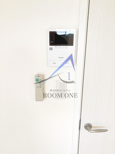 チルアウト八潮のセキュリティ|モニター付きインターホンです。