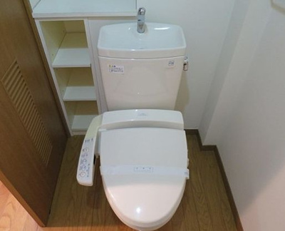 【トイレ】 | ペリグリンアパートメント | トイレです