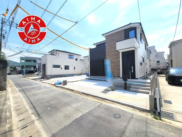 福岡市早良区重留１丁目第5-４棟（2号棟）の前面道路含む現地写真|見学の時間などお気軽にお問い合わせ下さい。