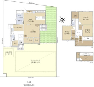 【間取り】 | 守山市荒見町　中古戸建