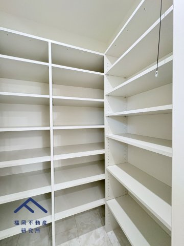 早良区重留４丁目　戸建ての収納