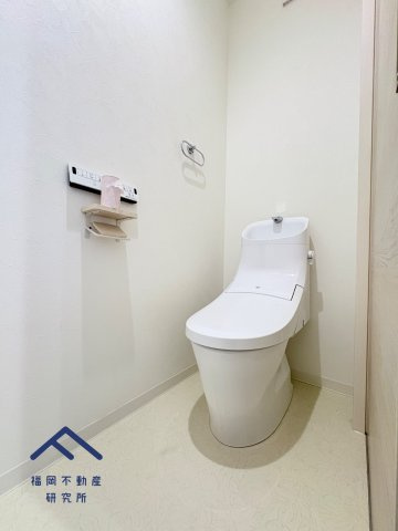 早良区重留４丁目　戸建てのトイレ