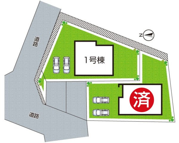 ■19日(土)～23日(祝)現地ご見学可能！　高槻市大和　全2邸の区画図|全2区画
