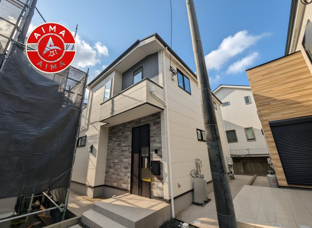 福岡市早良区重留１丁目第5-４棟（3号棟）の外観|デザイン性のある外観です。