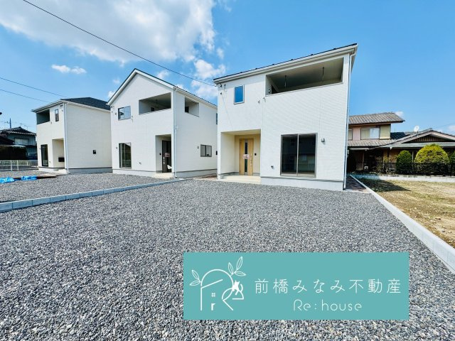 前橋市下細井町第10　３号棟(全５棟)　クレイドルガーデン　新築建売分譲の外観|建物外観を気になさる方へ、見た目の良い物件です