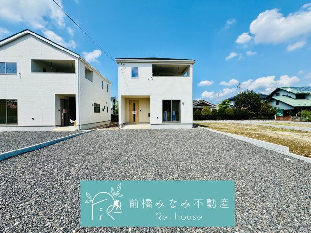 前橋市下細井町第10　３号棟(全５棟)　クレイドルガーデン　新築建売分譲の外観|きれいな外観です