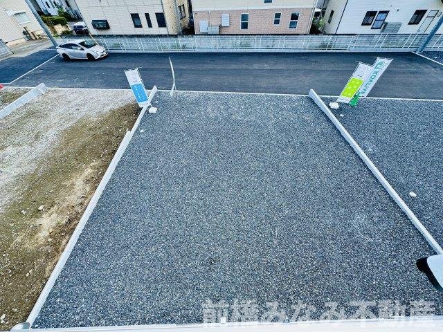 前橋市下細井町第10　３号棟(全５棟)　クレイドルガーデン　新築建売分譲の駐車場|駐車場があるので、車を買う予定の方も安心です