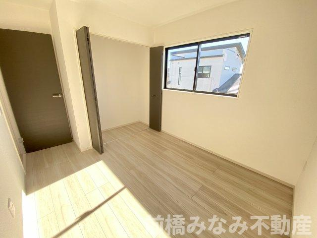 前橋市前箱田町1期　１号棟(全２棟)　アーバンスタイル　新築建売分譲の洋室|ゆったりした洋室です