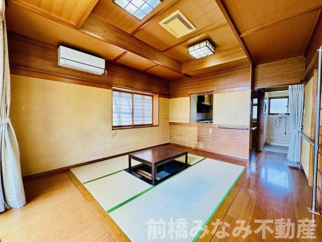 【中古戸建】前橋市川曲町　３LDK＋S※複層ガラスの居間・リビング|おしゃれなリビングです