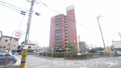 【周辺】 | ライオンズマンション己斐本町 | 前面道路含む外観