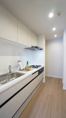 【キッチン】 | 古江西町パークマンション | 機能、収納も充実したキッチン設備