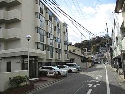 【外観】 | 古江西町パークマンション | 前面道路含む外観