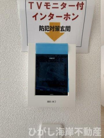 平塚市田村8丁目　新築戸建　全2棟のセキュリティ|TVモニター付きインターフォン