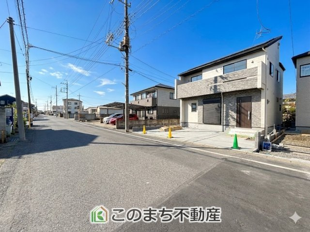 ブルーミングガーデン宇都宮市雀の宮6丁目の前面道路含む現地写真|前面道路含む現地写真