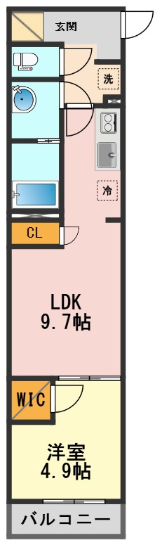 リブリ・ゆうやⅥの間取り