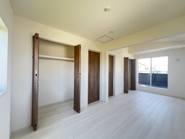 桜井市大福　全４棟の洋室|個人の部屋や寝室として使える洋室です　収納付き