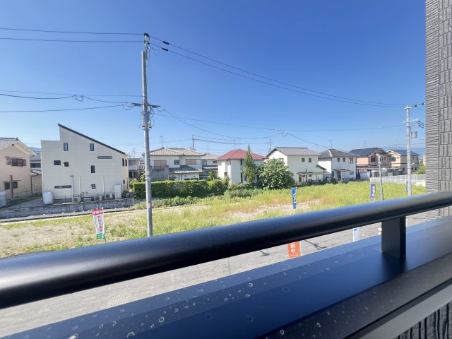 桜井市大福　全４棟のバルコニー|暖かな日差しのふりそそぐバルコニー