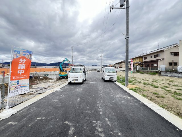 桜井市大福　全４棟の前面道路含む現地写真