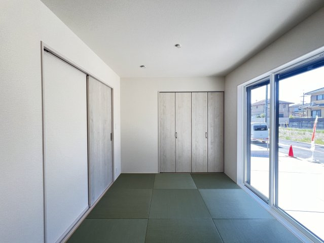 桜井市大福　全４棟の和室|柔らかい畳が心地よい和室