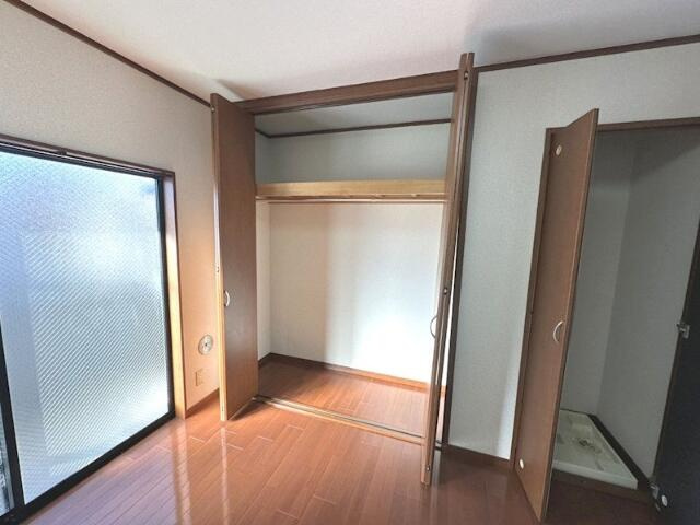 大容量のクローゼット付き
