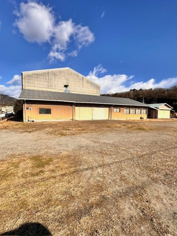 大井町金子　倉庫付き売地の外観|現地現況