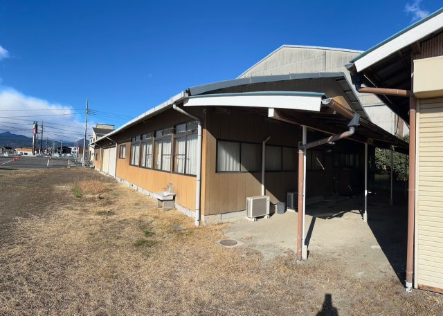 大井町金子　倉庫付き売地の外観|現地現況